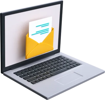 a green credit card in a laptop