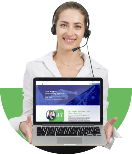 a woman holding a laptop