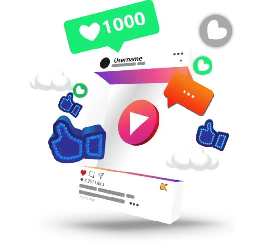 An image of a video with icons of a thumbs up and thumbs down, representing user feedback on website services.