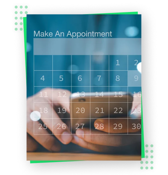 a close-up of a calendar