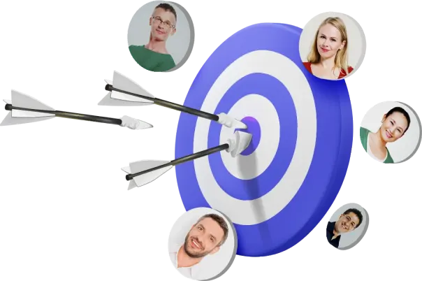 arrows hitting a target